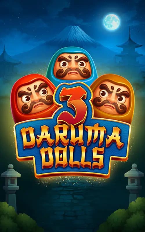 3 Daruma Dolls